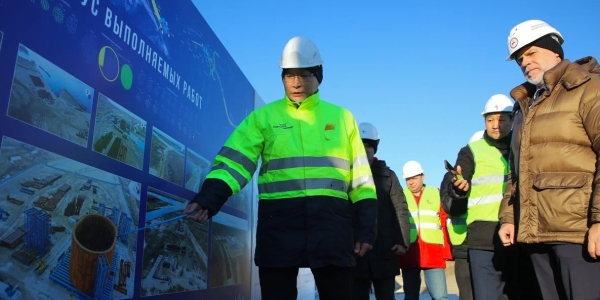 Вторая опора Ленского моста будет установлена до конца этого года