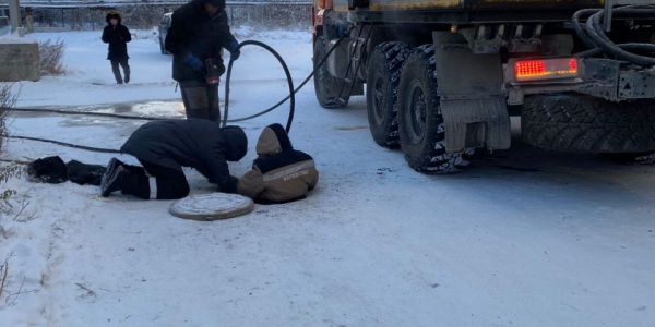 В Якутске ускорят диспетчеризацию прорывов канализации