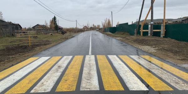 В селе Капитоновка города Якутска завершился капремонт улицы Заречная