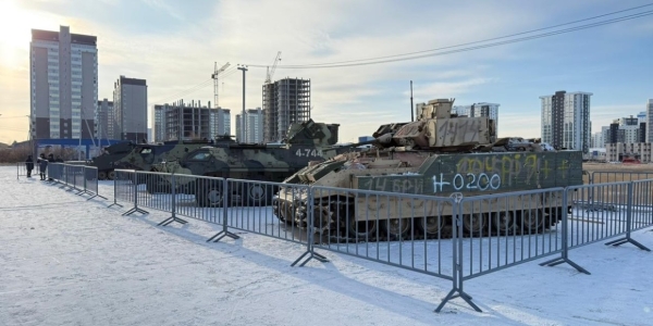 Экспозиция трофейной техники открылась в Якутске