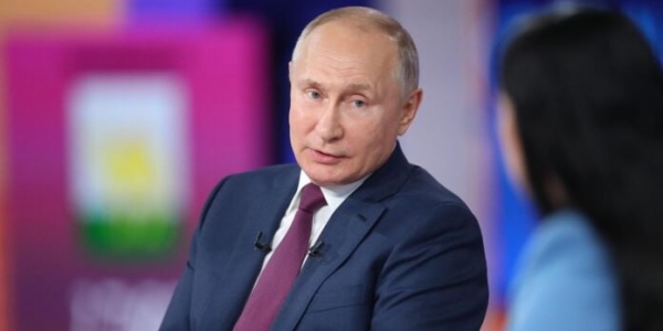 Предварительно прямая линия с Путиным запланирована на 19 декабря