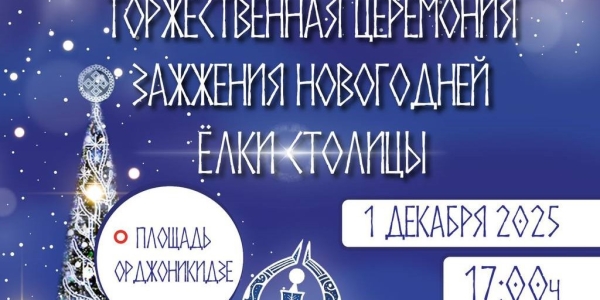 1 декабря засияет первая новогодняя елка Якутска - яркий символ приближающегося Нового года