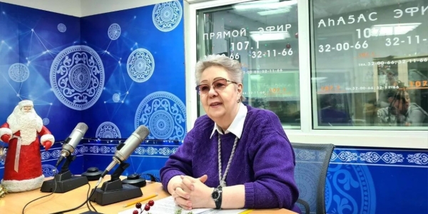 Евдокия Евсикова подвела итоги года в эфире радиопередачи «Актуальный разговор»