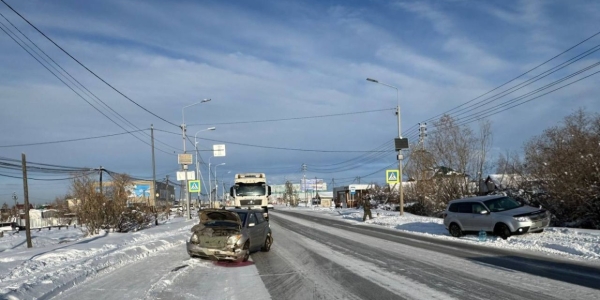 В Якутске в результате тройного ДТП пострадал ребенок