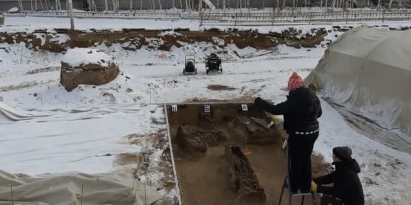 Останки, найденные в 2021 году на проспекте Ленина, могут принадлежать первым жителям Якутска