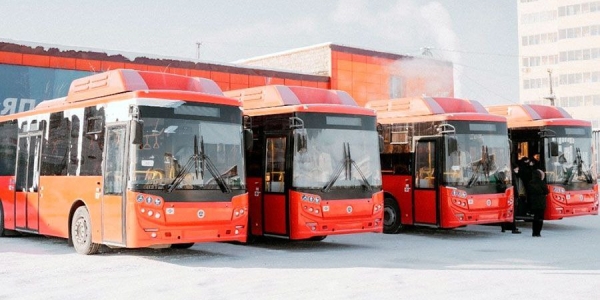 Якутск получит еще 120 новых автобусов — в течение трех лет