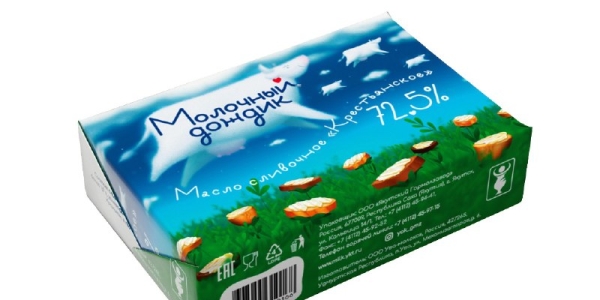 Столько стоит масло «Молочный дождик» в супермаркетах Якутска. Инфографика