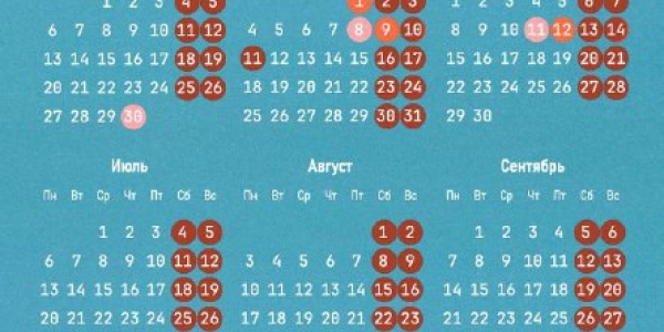 О следующих длинных выходных