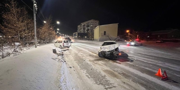 Два человека пострадали в ДТП в Якутске