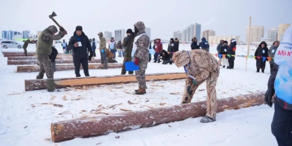 В Якутске состоялись IX городские соревнования отцов и сыновей «Аҕа күрэҕэ - 2026»
