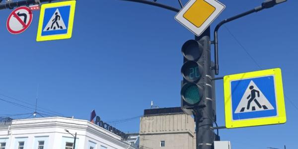 Мэрия положительно оценила синхронизацию светофоров на пр. Михаила Николаева