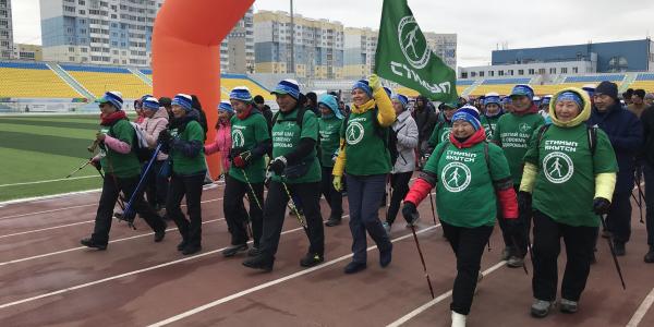 На стадионе «Туймаада» состоятся республиканские соревнования по скандинавской ходьбе