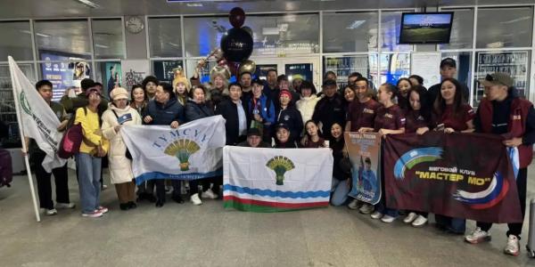 В Якутске встретили рекордсмена России по суточному бегу Александра Моедо