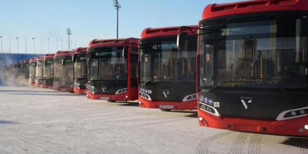 Якутск получит еще 19 автобусов в сентябре