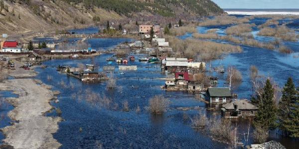В Кангалассах затоплено шесть дворов