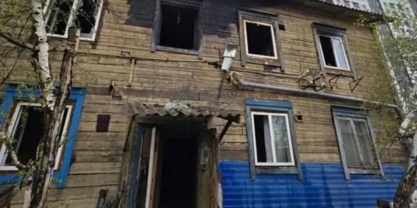 В пожаре на ул. Клары Цеткин погиб мужчина