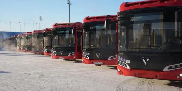 Якутск получит 30 новых автобусов в этом году