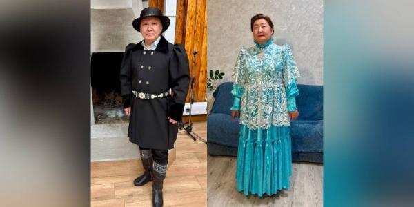 Мастер на все руки: энергетик из Якутска сшил себе и жене наряды к ысыаху