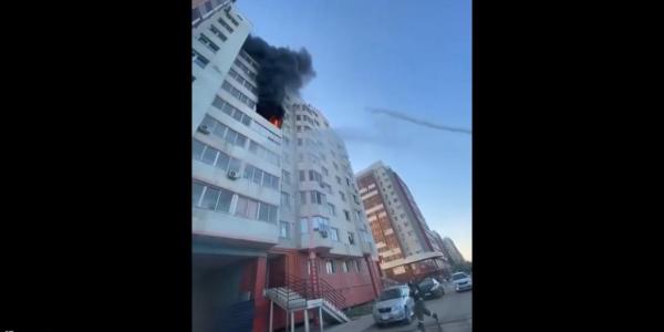 В жилом доме на ул. Дзержинского произошел пожар