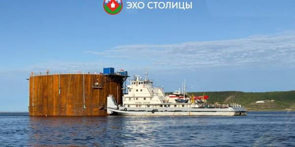 Ленский мост: начались работы в русле реки