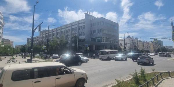 ДТП на перекрестках с неработающими светофорами в Якутске