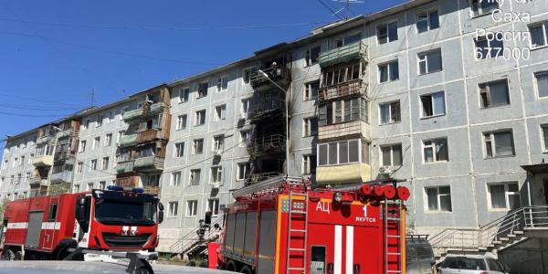 В жилом доме на ул. Петра Алексеева сгорели четыре балкона