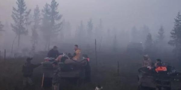 В Якутии продолжается тушение пожаров