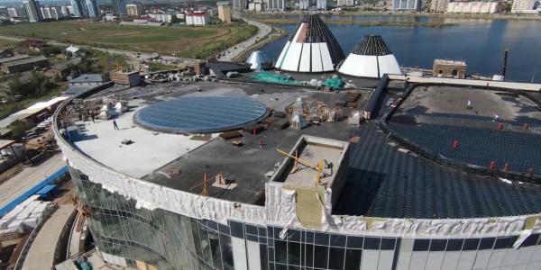 В Якутске завершается строительство Арктического центра эпоса и искусств