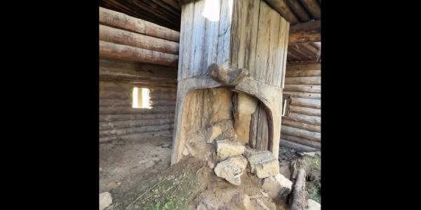 Не новодел, а оригинал: в тайге нашли старинный якутский камелек