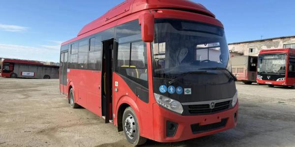 Фотофакт: в Якутск начали поступать новые автобусы