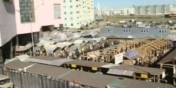 Кинохроника Якутска: Крестьянский рынок в 1999 году