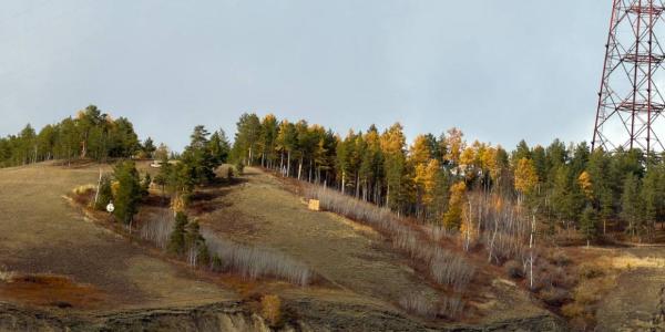 Золотая осень на Табагинском мысе: фото