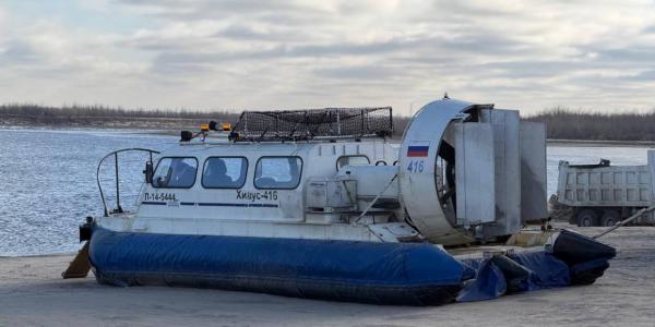 Из Кангалассов в Соттинцы начинают возить воздушные подушки