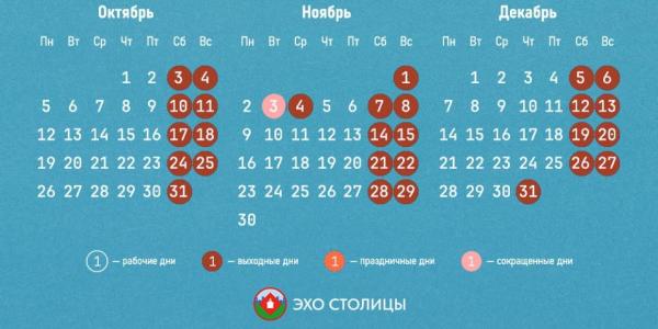 На следующей неделе работаем четыре дня!