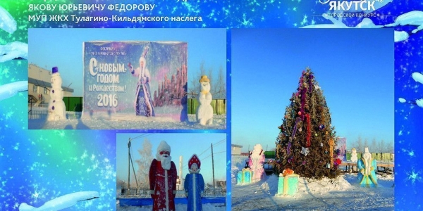 Год труда: в Якутске пройдет конкурс «Мой двор - зимняя сказка»