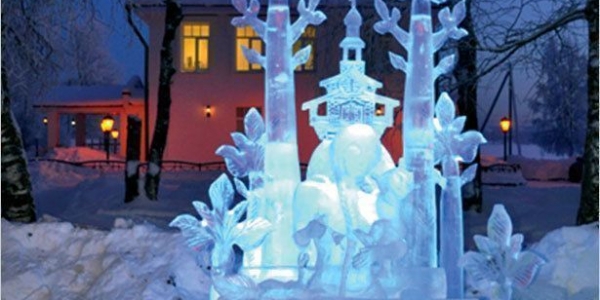 Якутские ледовые скульптуры поразили россиян