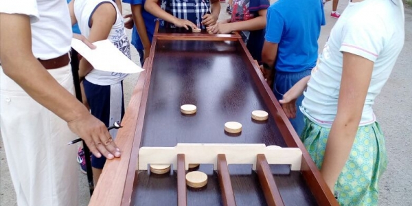 В селе Хатассы провели соревнования по настольным играм для детей