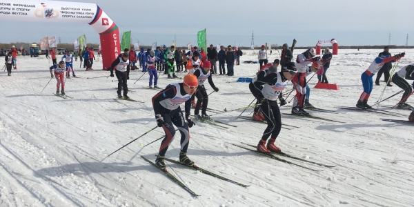 Победители открытого чемпионата г. Якутска по лыжным гонкам