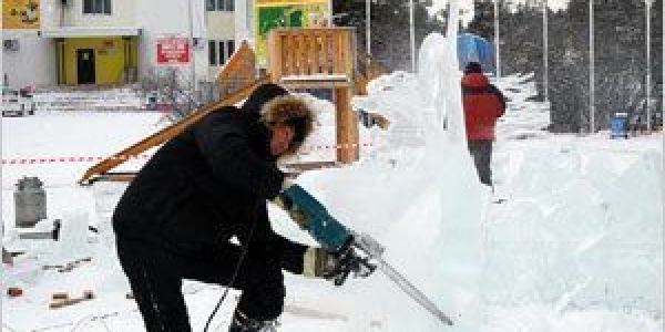 Ледовые фантазии якутских зодчих