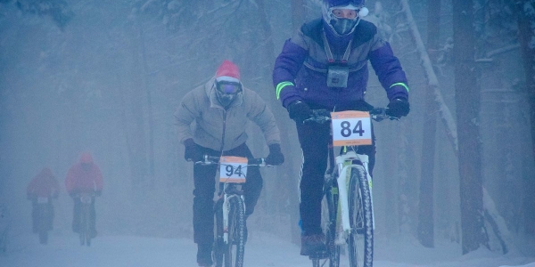 В Якутии состоялась самая холодная в мире велогонка