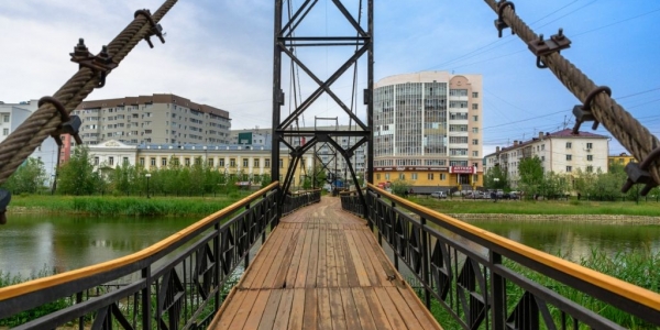 Мост на Теплом озере Якутска отремонтируют в апреле 