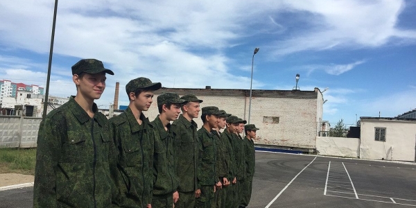 Стартовали военно-патриотические сборы «Курс молодого бойца»