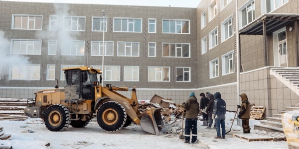 Глава столицы проверила подготовку к вводу нового здания школы № 25
