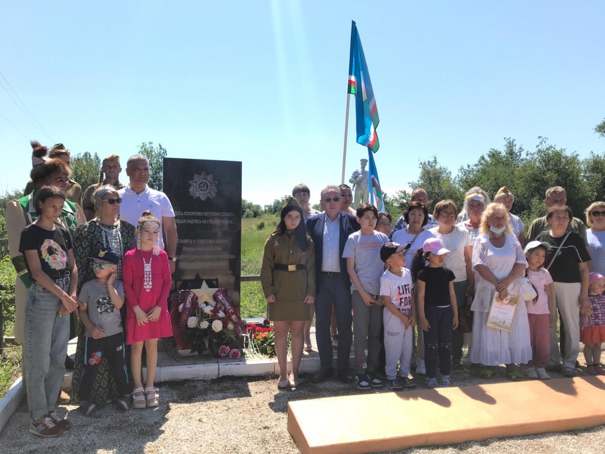 В Крыму открыли мемориал воинам-якутянам