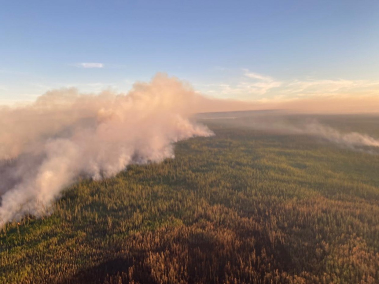 В Якутии действуют 28 лесных пожаров, за сутки ликвидировано девять