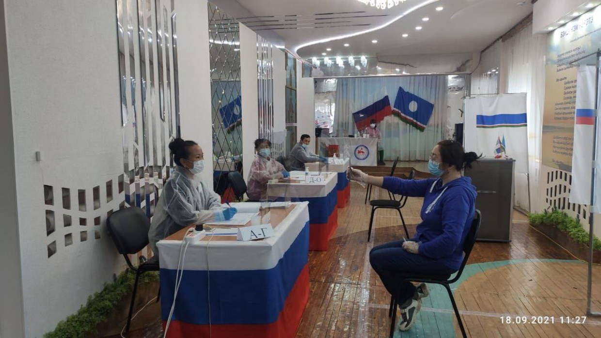 В Якутске проголосовало 25% избирателей по итогам второго дня выборов