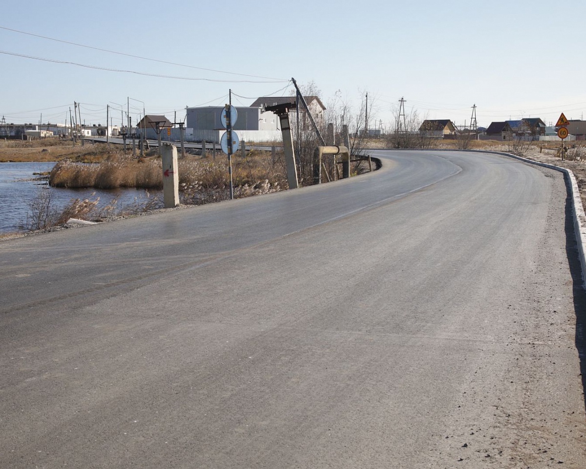 Завершены основные работы по строительству дорог в Якутске