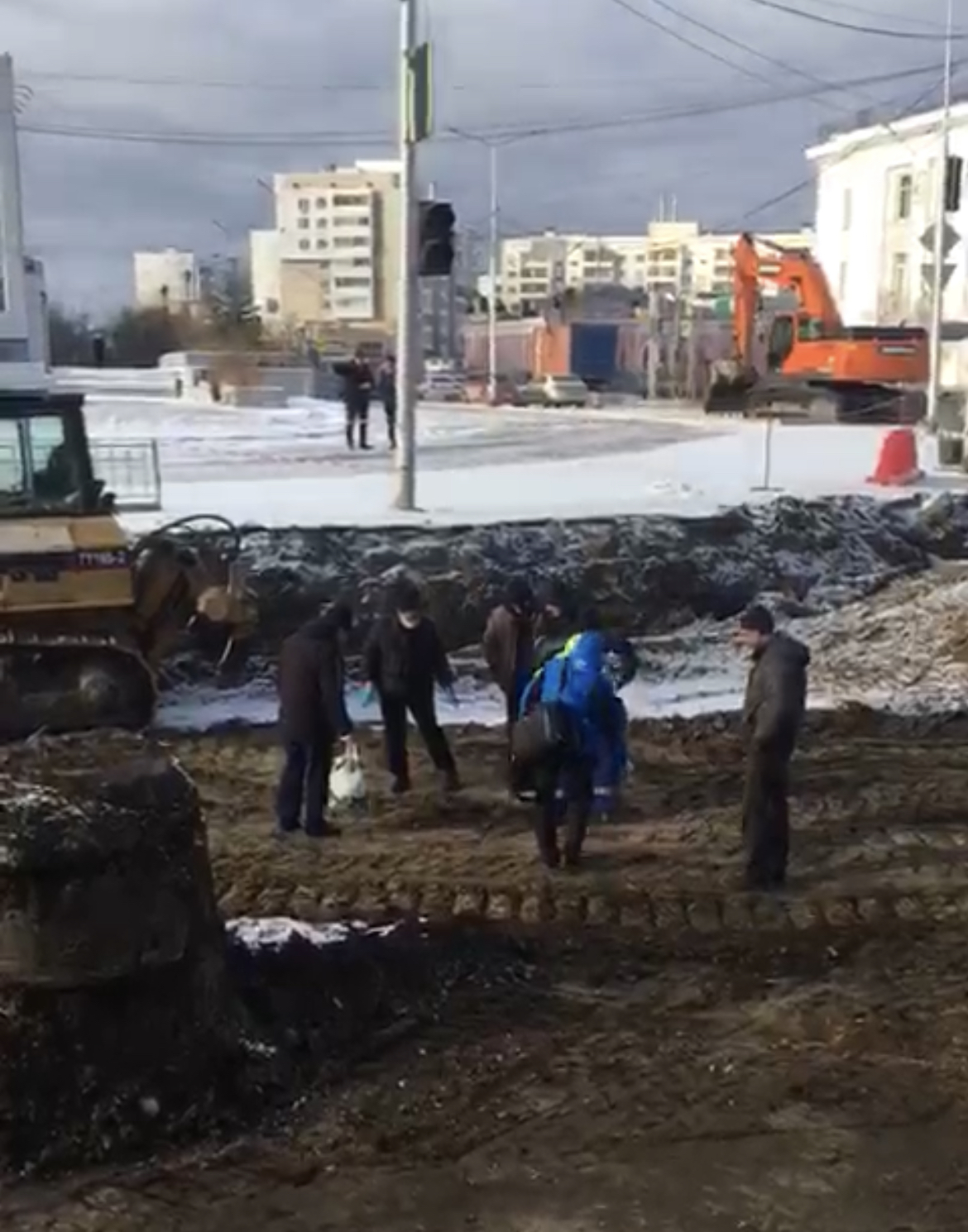 Человеческие останки обнаружены в центре города Якутска