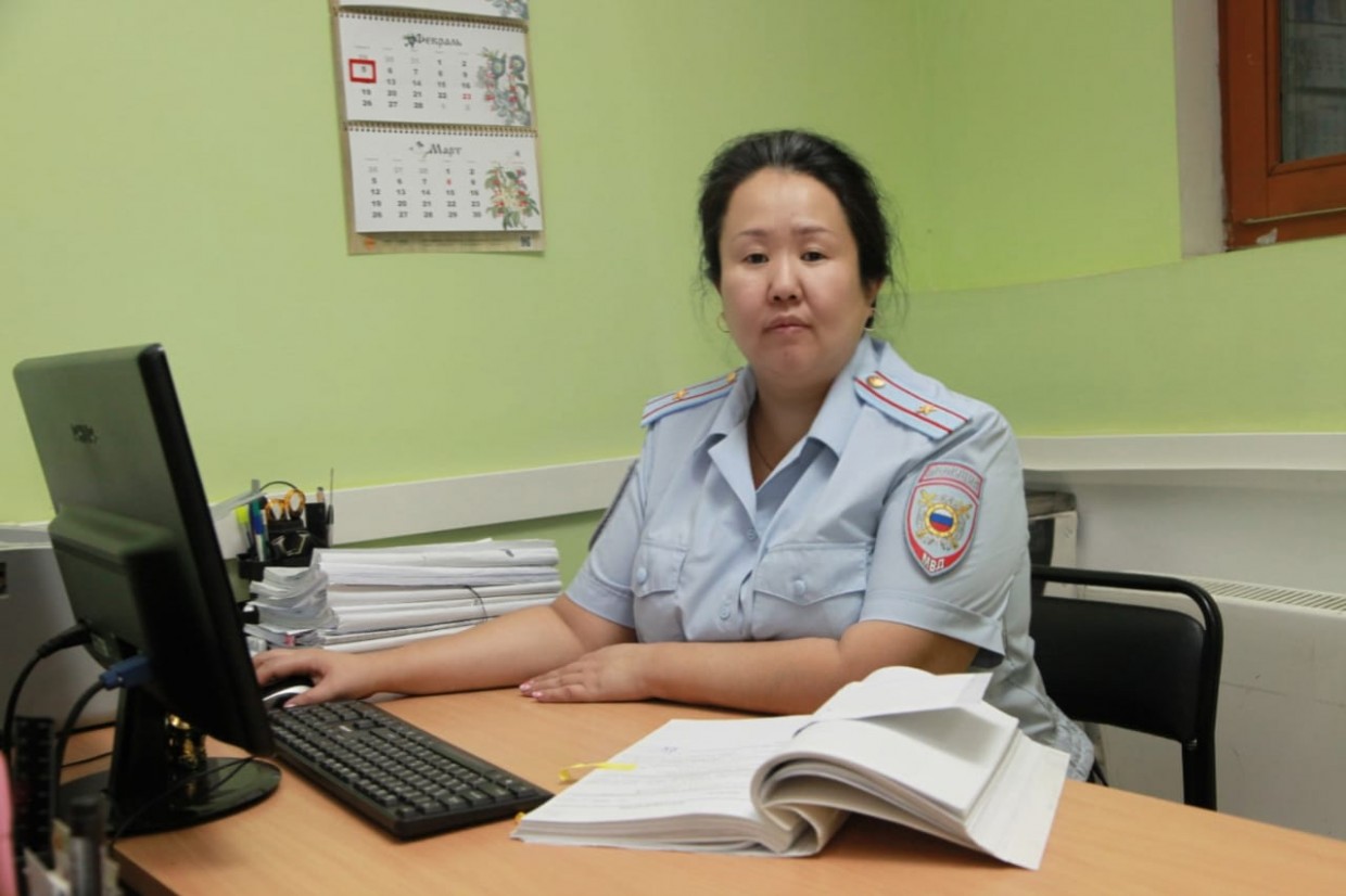Майор полиции Анна ДЬЯКОНОВА:  «Я люблю свою работу…»