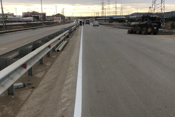 Капитальный ремонт Окружного шоссе завершается в Якутске